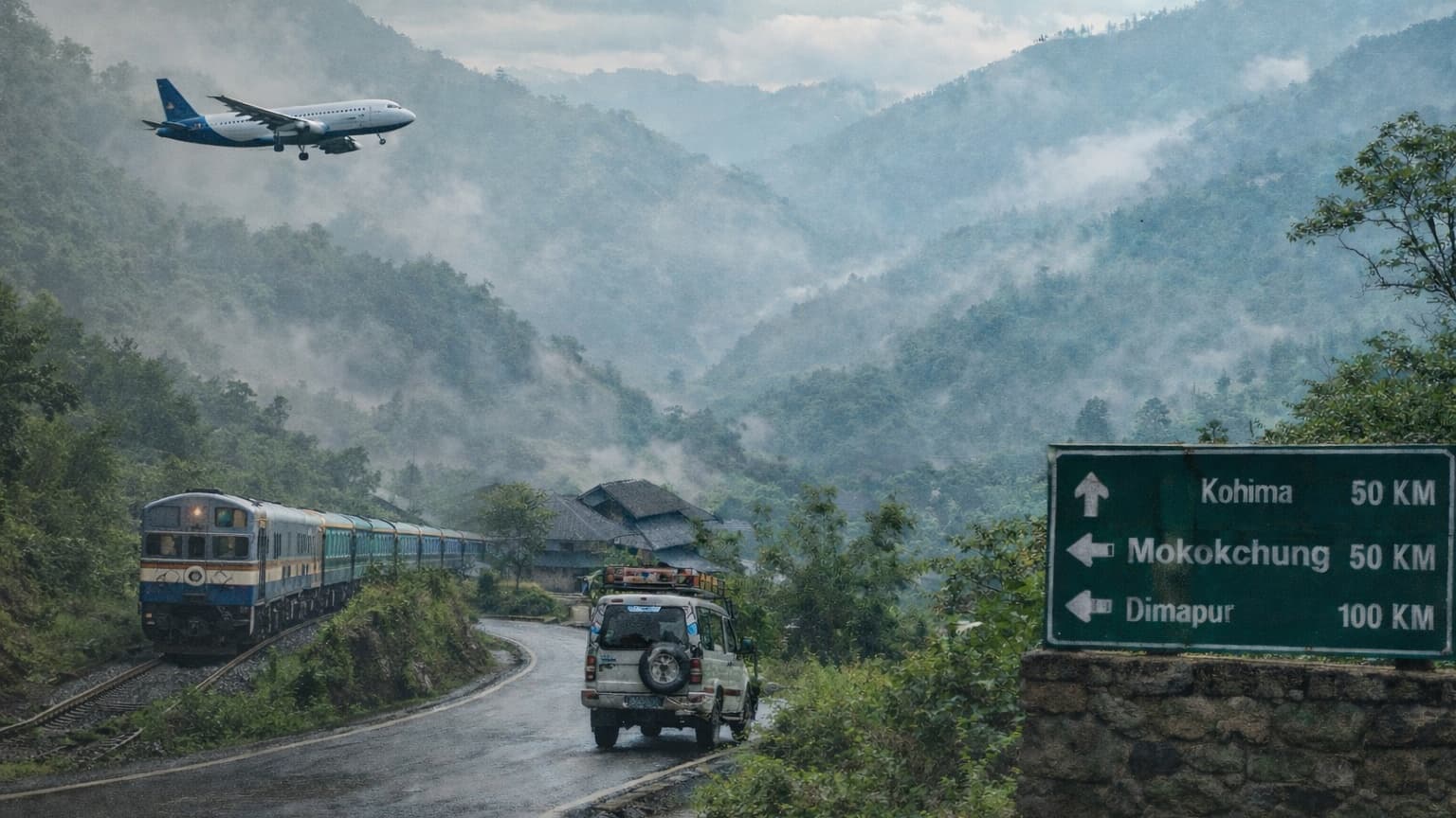 How to Reach Nagaland