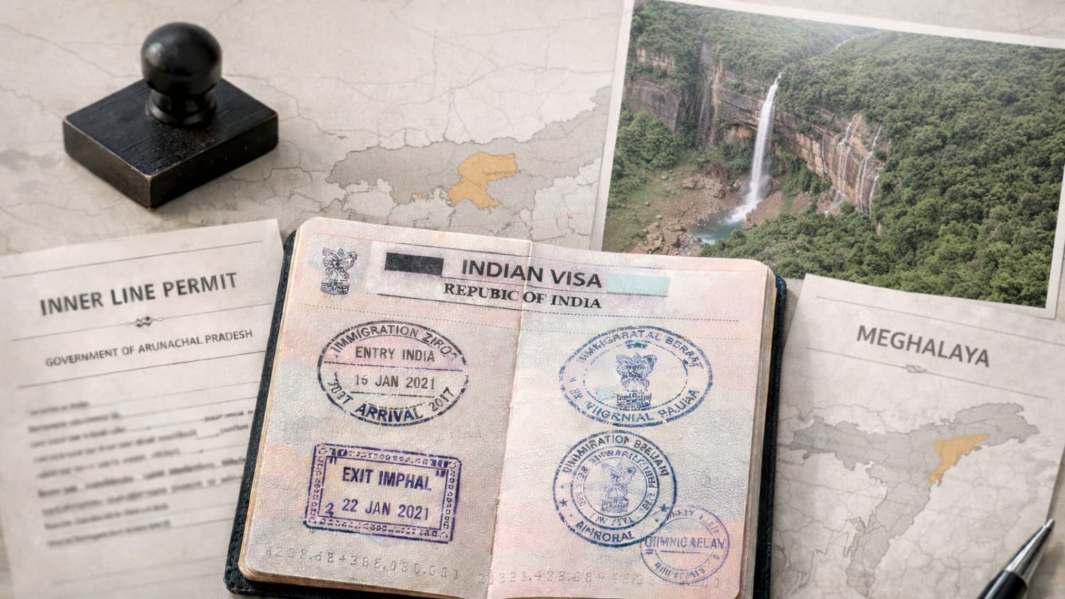 Visa Requirements for Meghalaya