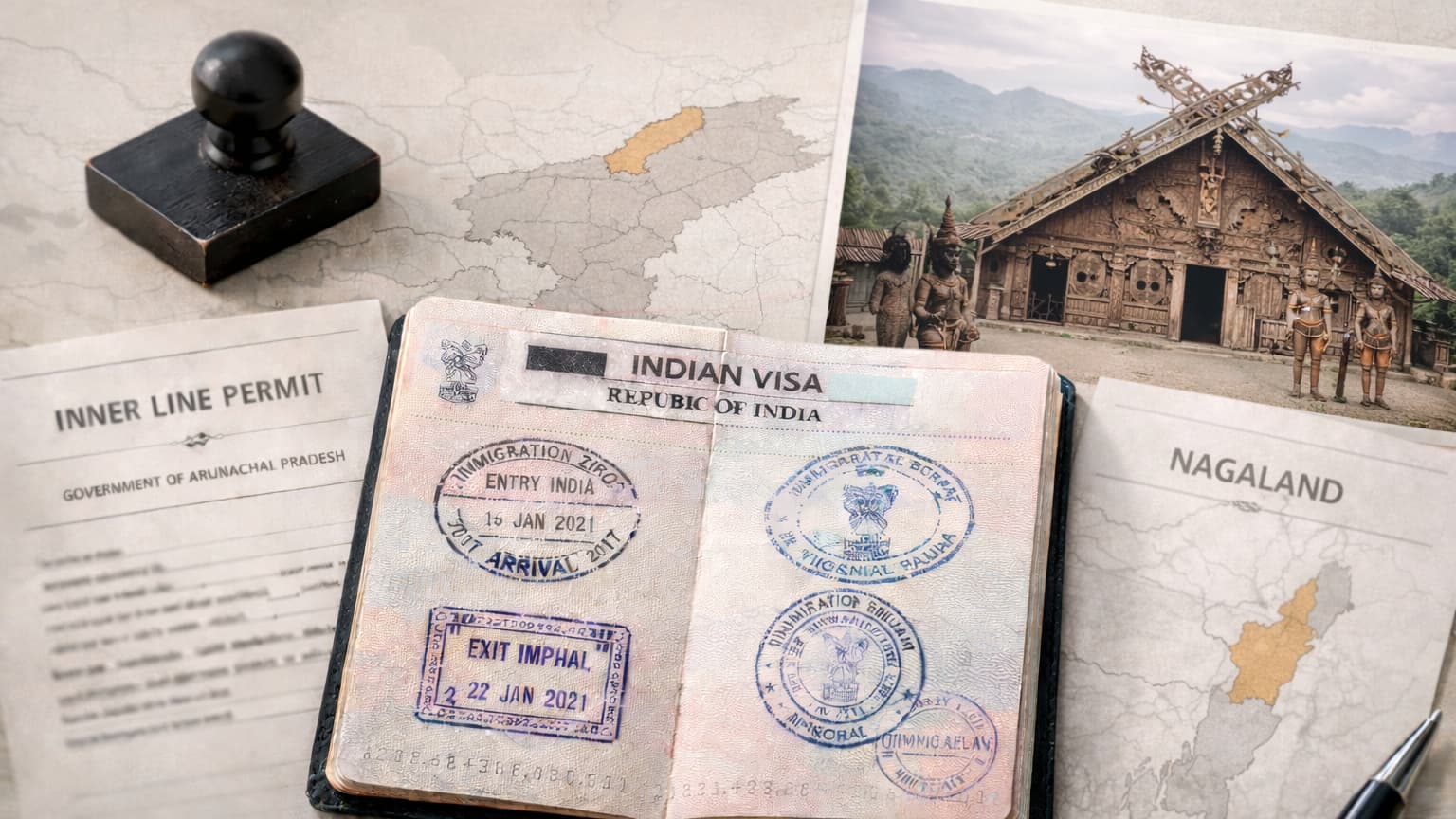 Visa & Inner Line Permit for Nagaland