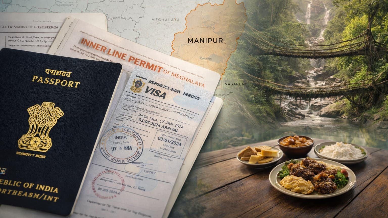 Visa & Inner Line Permit for Manipur
